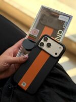قاب Dizoro طرح چرمی دو رنگ گوشی سامسونگ S25 الترا
