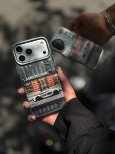 قاب طرح Lamborghini گوشی آیفون 13 پرو