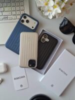 قاب RIMOWA طرح چمدانی گوشی آیفون 17 پرو