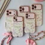 قاب Dior طرح گل‌دار گوشی آیفون 13 پرو