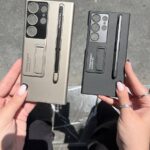 قاب استند شو با قلم Q Series گوشی سامسونگ S24 الترا