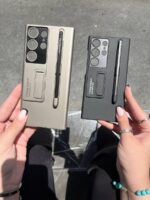 قاب استند شو با قلم Q Series گوشی سامسونگ S25 الترا