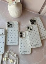 قاب طرح نقطه مشکی کلاسیک
