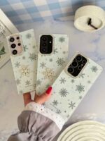 قاب طرح برف و ستاره کریستالی گوشی شیائومی ردمی 15C