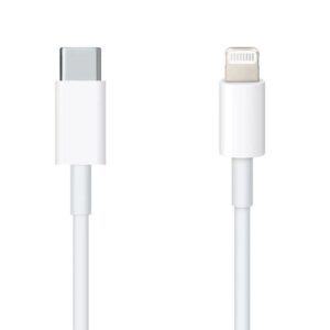 کابل شارژ USB-C به لایتنینگ اپل 1 متری با گارانتی