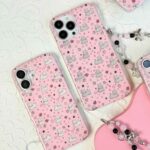 قاب Pink Paws طرح سگ و قلب گوشی آیفون 16