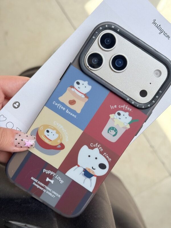 قاب Puppy Love Coffee (کدC2282)