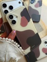 قاب ژله ای طرح Brown Marble گوشی آیفون 16 پرو