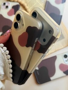 قاب ژله ای طرح Brown Marble گوشی آیفون 16