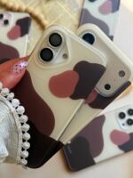 قاب ژله ای طرح Brown Marble گوشی آیفون 15 پرو