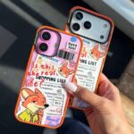 قاب Zootopia طرح روباه گوشی آیفون 16