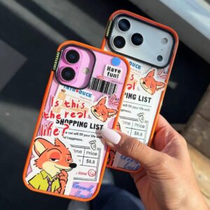قاب Zootopia طرح روباه گوشی آیفون 16