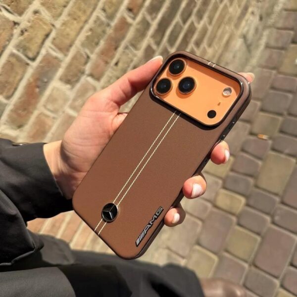 قاب مرسدس بنز طرح چرمی AMG