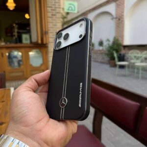 قاب چرمی طرح بنز AMG گوشی آیفون 17 پرومکس