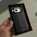 قاب چرمی طرح بنز AMG گوشی آیفون 17 پرو