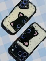 قاب فانتزی طرح گربه موچی گوشی آیفون 14 پرومکس