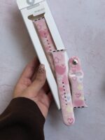 بند اپل واچ سیلیکونی فانتزی (کدw5084)