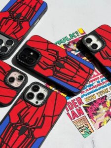 قاب CASETiFY طرح اسپایدرمن گوشی آیفون 16 پرو