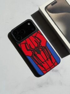 قاب CASETiFY طرح اسپایدرمن گوشی آیفون 15