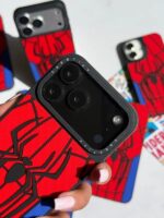 قاب CASETiFY طرح اسپایدرمن گوشی آیفون 15