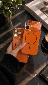 قاب Auto Focus طرح مگ سیف براق گوشی آیفون 15