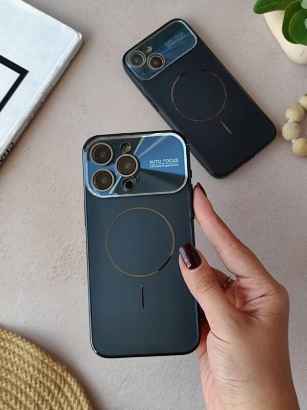 قاب Auto Focus طرح مگ سیف براق گوشی آیفون 17
