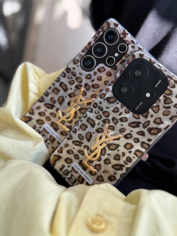 قاب براش yves saint laurent leopard سامسونگ و شیائومی (کدC2166)