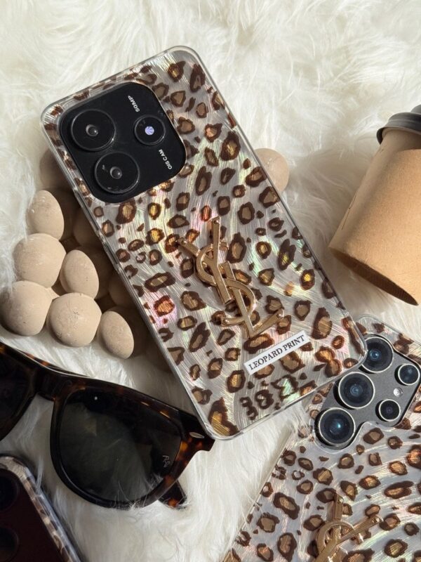 قاب براش yves saint laurent leopard سامسونگ و شیائومی (کدC2166)